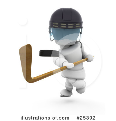 Ice Hockey Clipart #25392 by KJ Pargeter