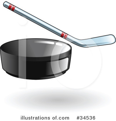 Royalty-Free (RF) Hockey Clipart Illustration by AtStockIllustration - Stock Sample #34536