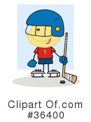 Hockey Clipart #36400 by Hit Toon