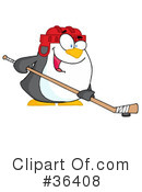 Hockey Clipart #36408 by Hit Toon