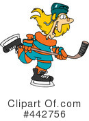 Hockey Clipart #442756 by toonaday