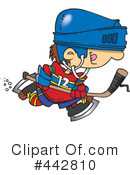 Hockey Clipart #442810 by toonaday