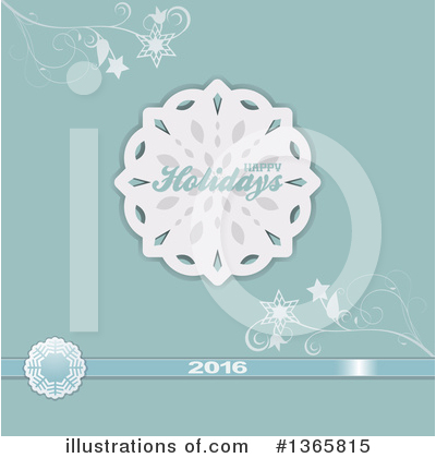 Happy Holidays Clipart #1365815 by elaineitalia