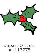 Holly Clipart #1117775 by lineartestpilot