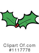 Holly Clipart #1117778 by lineartestpilot