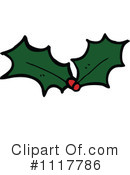 Holly Clipart #1117786 by lineartestpilot