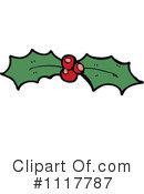Holly Clipart #1117787 by lineartestpilot