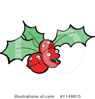 Royalty-Free (RF) Holly Clipart Illustration by lineartestpilot - Stock Sample #1149815