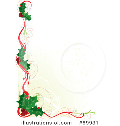 Royalty-Free (RF) Holly Clipart Illustration by Maria Bell - Stock Sample #69931