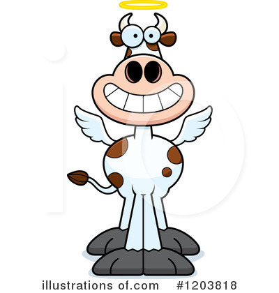 Royalty-Free (RF) Holy Cow Clipart Illustration by Cory Thoman - Stock Sample #1203818