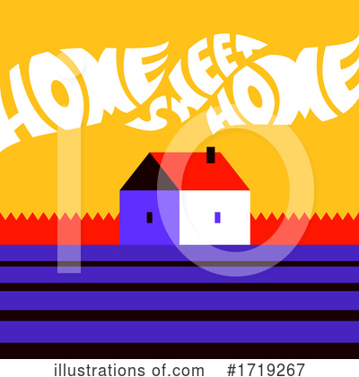 Home Sweet Home Clipart #1719267 by elena