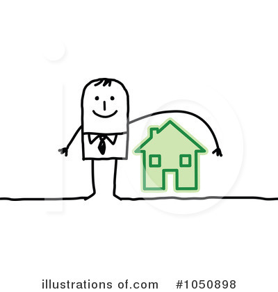 Royalty-Free (RF) Home Insurance Clipart Illustration by NL shop - Stock Sample #1050898