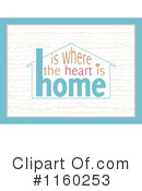 Home Is Where The Heart Is Clipart #1160253 by elaineitalia