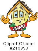 Home Mascot Clipart #216999 by Mascot Junction