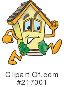 Home Mascot Clipart #217001 by Mascot Junction