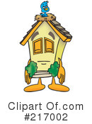 Home Mascot Clipart #217002 by Mascot Junction