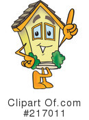 Home Mascot Clipart #217011 by Mascot Junction