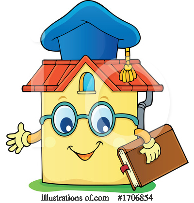 Home School Clipart #1706854 by visekart