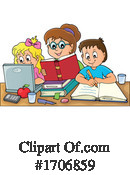 Home School Clipart #1706859 by visekart