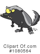 Honey Badger Clipart #1080564 by toonaday