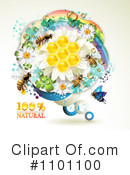 Honey Bee Clipart #1101100 by merlinul