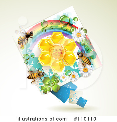 Bees Clipart #1101101 by merlinul