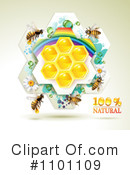 Honey Bee Clipart #1101109 by merlinul