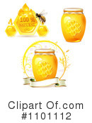 Honey Bee Clipart #1101112 by merlinul