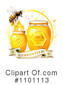 Honey Bee Clipart #1101113 by merlinul