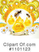 Honey Bee Clipart #1101123 by merlinul