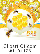Honey Bee Clipart #1101126 by merlinul