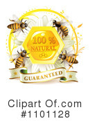 Honey Bee Clipart #1101128 by merlinul