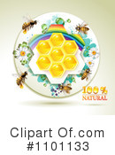 Honey Bee Clipart #1101133 by merlinul