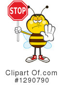 Honey Bee Clipart #1290790 by Hit Toon