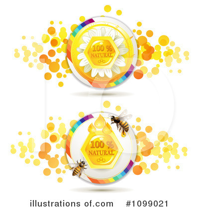 Royalty-Free (RF) Honey Clipart Illustration by merlinul - Stock Sample #1099021