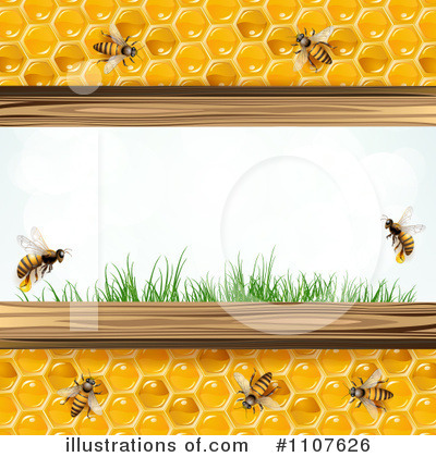 Royalty-Free (RF) Honey Clipart Illustration by merlinul - Stock Sample #1107626