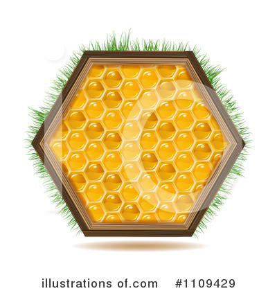 Royalty-Free (RF) Honey Clipart Illustration by merlinul - Stock Sample #1109429