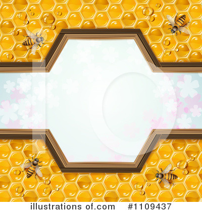 Royalty-Free (RF) Honey Clipart Illustration by merlinul - Stock Sample #1109437