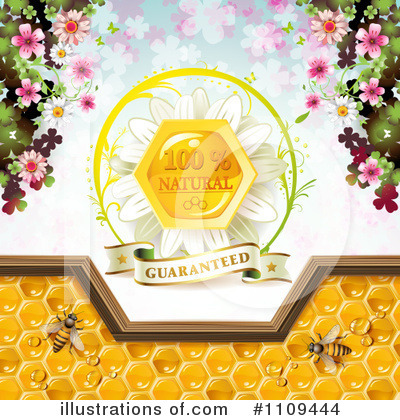 Royalty-Free (RF) Honey Clipart Illustration by merlinul - Stock Sample #1109444