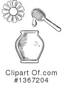 Honey Clipart #1367204 by Vector Tradition SM