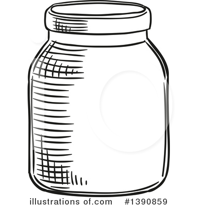 Jar Clipart #1390859 by Vector Tradition SM