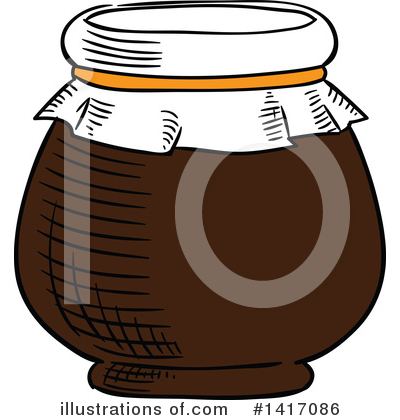 Royalty-Free (RF) Honey Clipart Illustration by Vector Tradition SM - Stock Sample #1417086