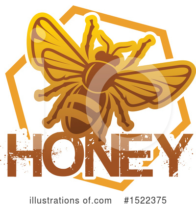 Bee Clipart #1522375 by Vector Tradition SM
