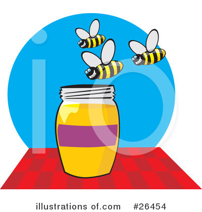 Honey Jar Clipart #26454 by David Rey