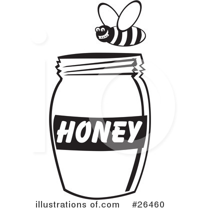 Royalty-Free (RF) Honey Clipart Illustration by David Rey - Stock Sample #26460