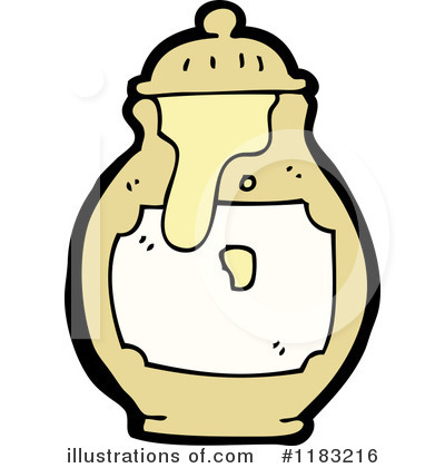 Royalty-Free (RF) Honey Jar Clipart Illustration by lineartestpilot - Stock Sample #1183216