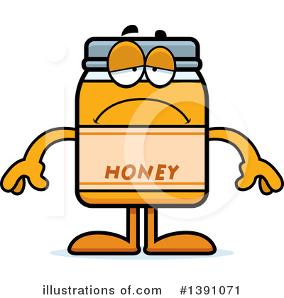 Honey Mascot Clipart #1391071 by Cory Thoman
