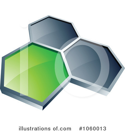 Hexagon Clipart #1060013 by beboy