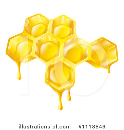 Hexagon Clipart #1118846 by AtStockIllustration