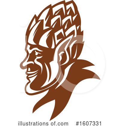 Royalty-Free (RF) Hops Clipart Illustration by patrimonio - Stock Sample #1607331